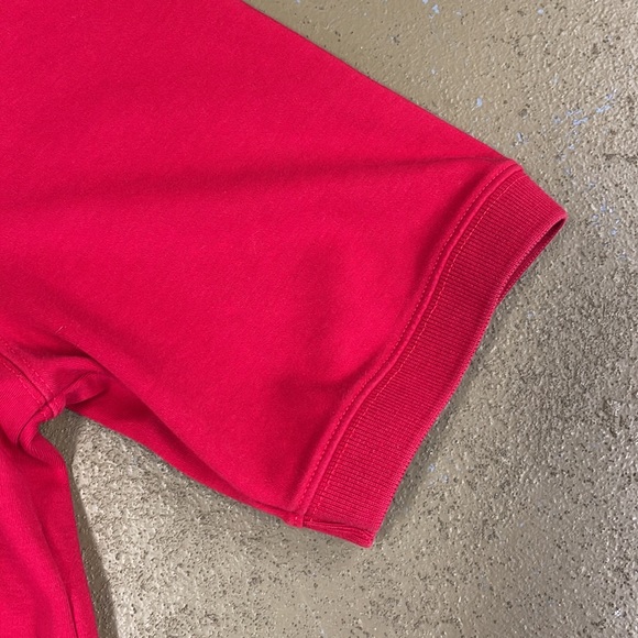 Lands’ End Men’s Red Polo Shirt Size Medium - Picture 4 of 6